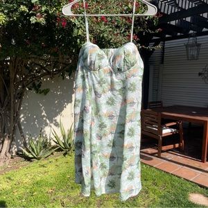 En Saison Flower Print Dress 
LARGE